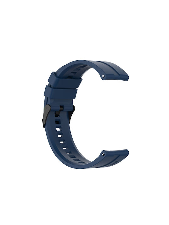 Curea Din Silicon Albastră Universală (Universal Silicone Watch Strap)