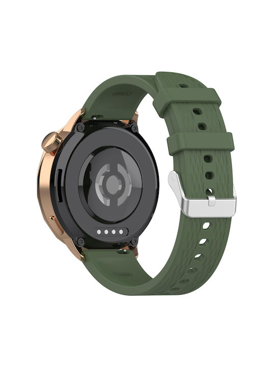 Λουράκι Σιλικόνης Πράσινο (Universal Silicone Strap For Watch)