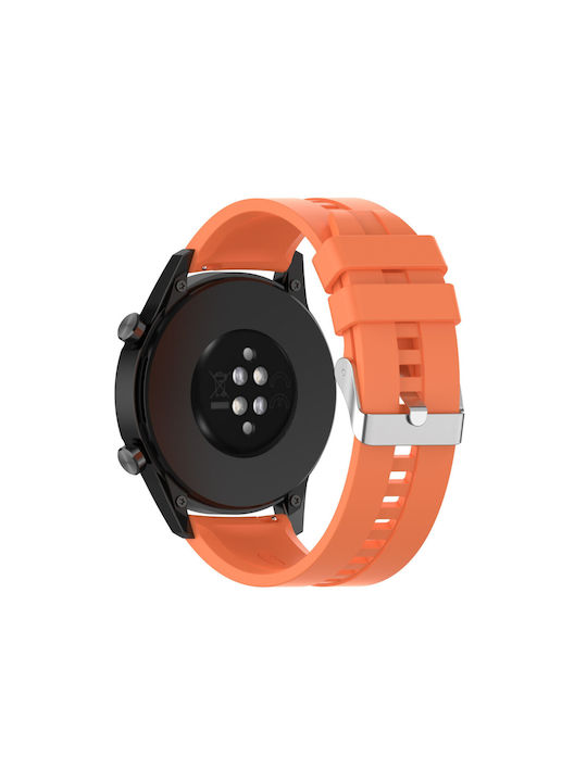 Curea Silicon Portocalie (Huawei Watch GT/GT Pro 2/3/4/5 / Ultimate 46mm Honor GS Pro)
