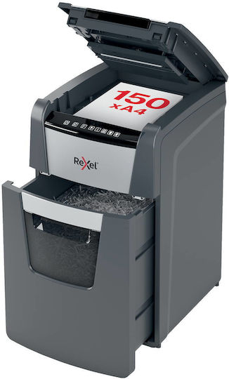 Rexel Καταστροφέας Εγγράφων AutoFeed+ 150X Cross Cut 150 Φύλλων με Κάδο 44lt