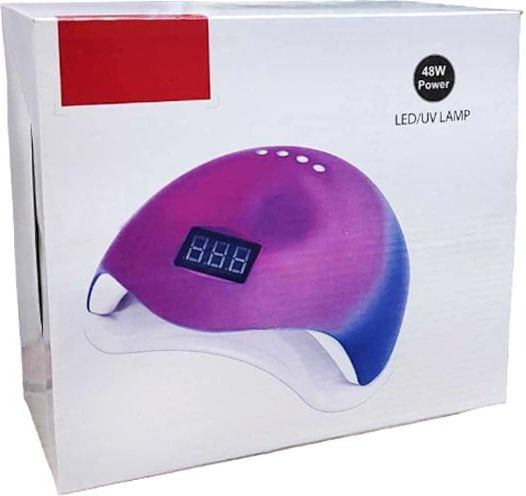 Φουρνάκι Νυχιών UV / LED 48W Ροζ