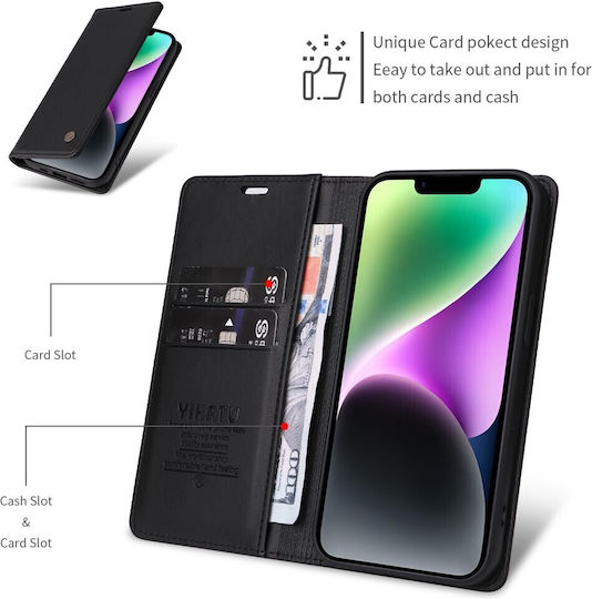 Yikatu Book Negru (Poco X8 Pro)