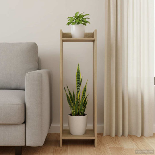 vidaXL Дървена Поставка За Саксия 30x30x100см