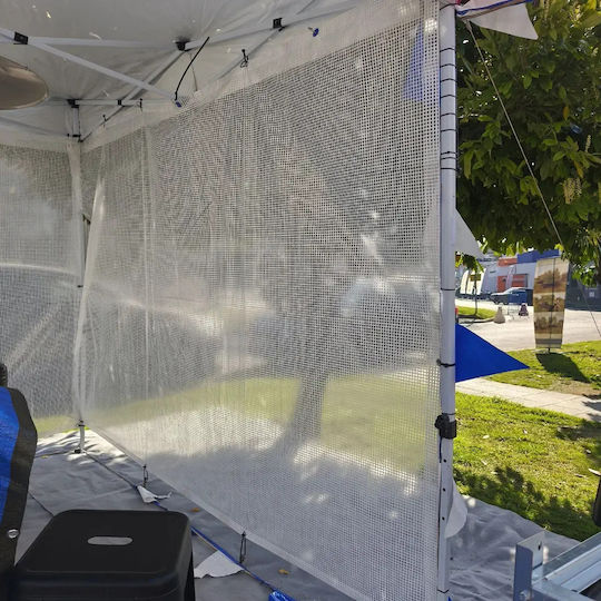 Bradas Waterproof Tarpaulin 100gr/m² 4x4m. Light Type Transparent