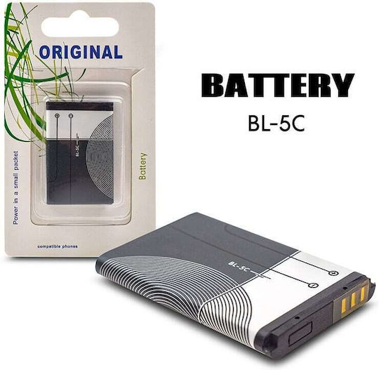 BL-5C Συμβατή Μπαταρία Αντικατάστασης 1020mAh για Nokia Asha 203