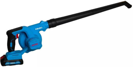 FixTec Handheld Leaf Blower / Vacuum 20V with 1 Battery 2Ah & Maximum Air Speed 396km/h