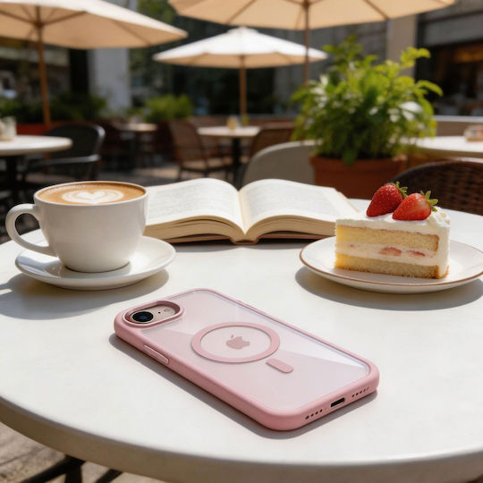 Tech-Protect Magmat Rückseitenhülle aus Silikon Rosa (iPhone 17e / 16e)