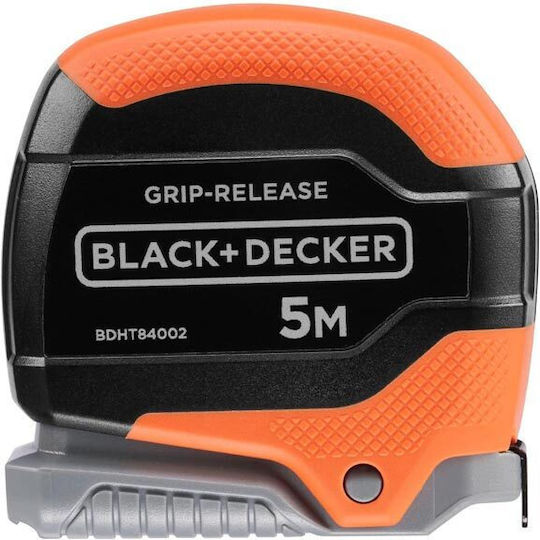 Black & Decker Metru Bandă Rolă Reîntoarcere Automată 5mx1.9 Cm 31373 Black & Decker