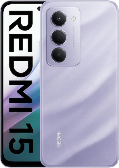 Xiaomi Redmi 15 4G Dual SIM (8/256GB) Sandy Purple
