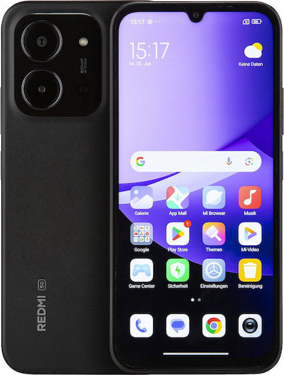 Xiaomi Redmi 15C 5G Dual SIM (4/128GB) Черен