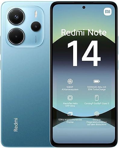 Xiaomi Redmi Note 14 Pro 4G Dual SIM (12GB/512GB) Ocean Blue