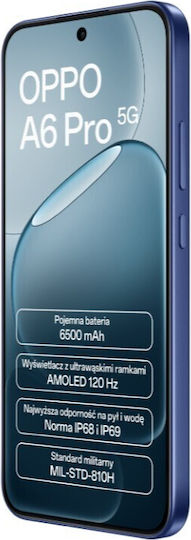 Oppo A6 Pro 5G Dual SIM (8/256GB) Negru Stellar