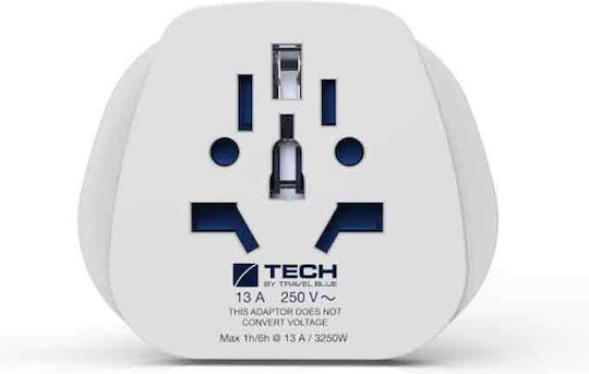 Travel Blue Adaptor Priză de la Universal în Grecia