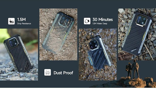 Ulefone Armor 22 Dual SIM (8/128GB) Ανθεκτικό Smartphone Μαύρο