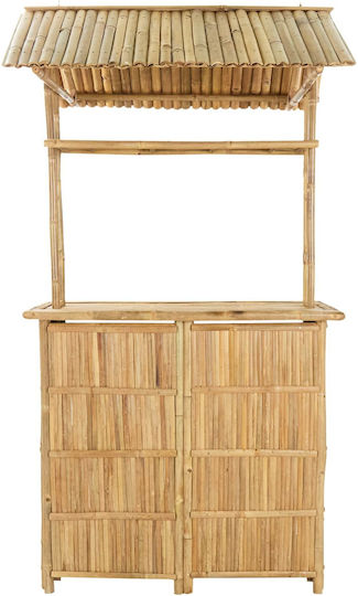 Bar-Tisch aus Bambus 115x95cm