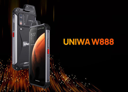 Uniwa W888 Dual SIM (4/64GB) Μαύρο