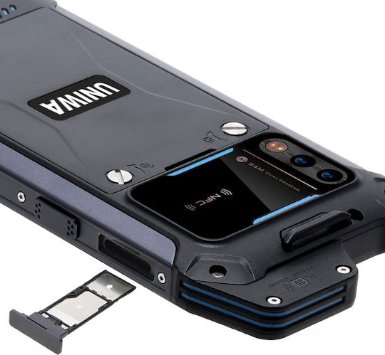 Uniwa W888 Dual SIM (4/64GB) Μαύρο