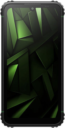 Hammer Ranger Dual SIM (8/256GB) Ανθεκτικό Smartphone Μαύρο-Πράσινο