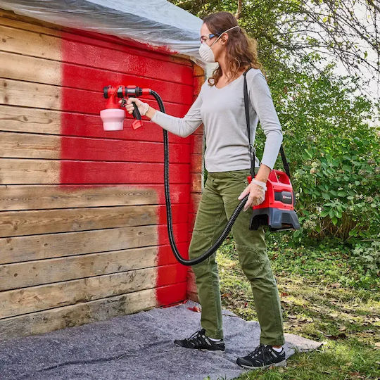 Einhell 4260040 Ηλεκτρικό Πιστόλι Βαφής 18V με Δοχείο 1lt