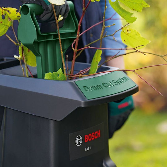 Bosch AXT 22 D Branch Shredder Electric with Bin 2200W