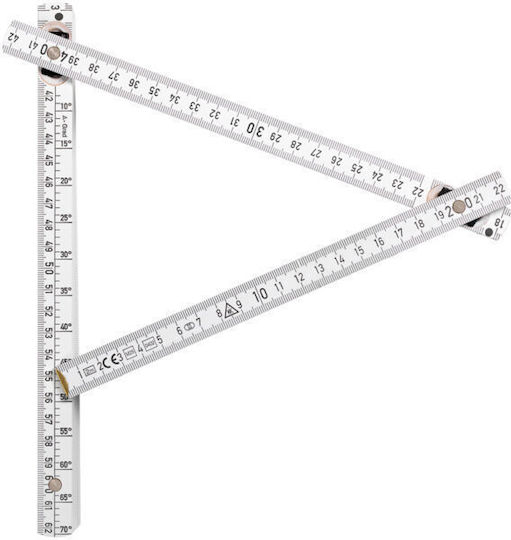 Sola Folding Wooden Ruler Degree Measurement 2m – A-m738