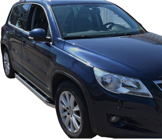 GroupAK Σκαλοπάτια Αυτοκινήτου 4x4 για Volkswagen Tiguan 2τμχ