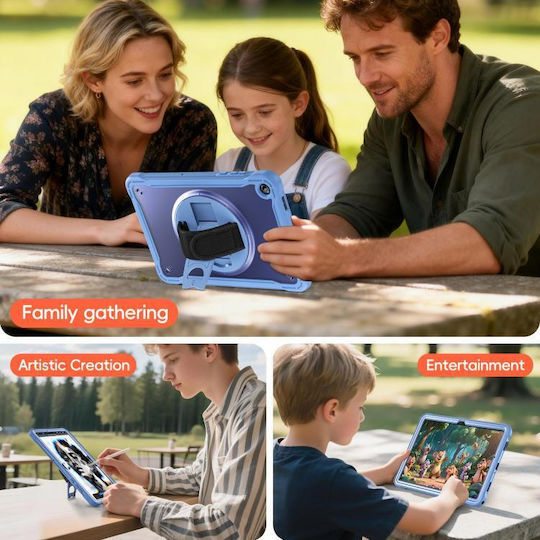 Starke Rückseite Umschlag Grau Galaxy Tab A11+