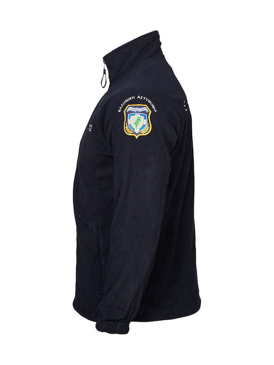 GreekForces Greek Forces Jacket Police Fleece Black