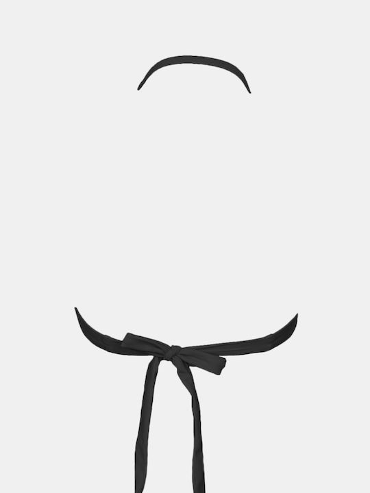 Strapless Bikinioberteil Schwarz