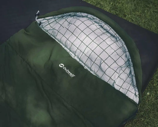 Outwell Schlafsack Semi-Doppel Camper Lux Grüne