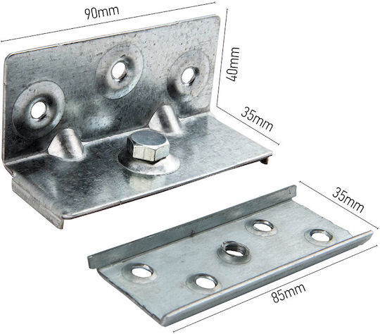 FFG Ferami Furniture Galvanized 38206