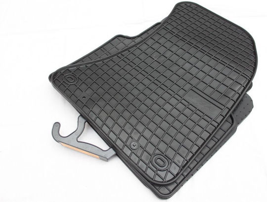 Refref Auto Fußmatten Gummi Audi A8 2010+ Kurze Basis Schwarz 4 Stücke
