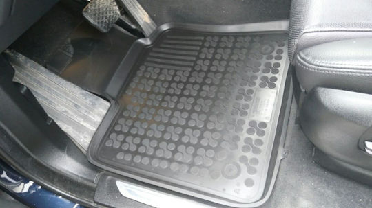 Sahler Πατάκια Σκαφάκια 3d Λάστιχο Bmw X5 F15 2013+ Τύπου Σκαφάκι Μαύρα 3 Τεμάχια