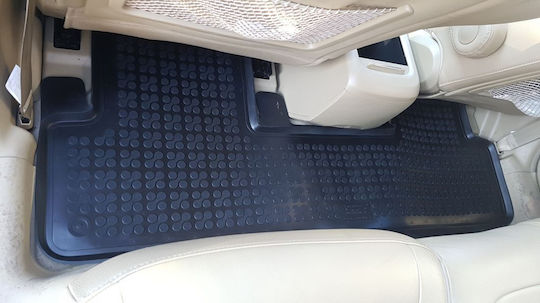 Sahler Raised Sides 3D Rubber Car Mats Honda CR-V 2012+ Great Wall H6 Raised Sides Black 3 Pieces