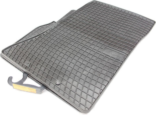 Refref Rubber Car Mats Mecedes W124 1984-1997 Black 4 Pieces