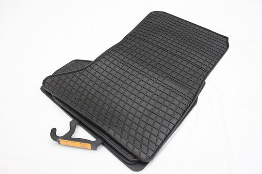 Refref Rubber Car Mats Bmw Series 5 F10 F11 2013+ Black 4 Pieces