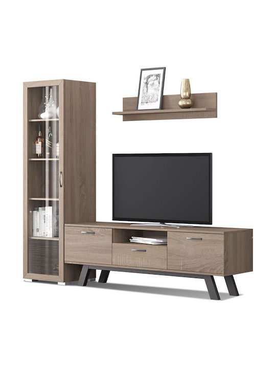 Bibliotecă Living N30 Maro L195xL45xÎnălțime180cm