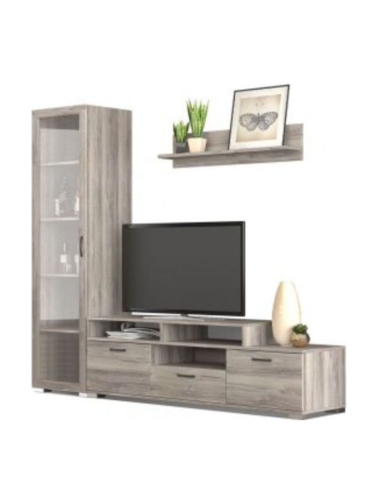 Wohnzimmer TV-Einheit No29 Braun M130xB44,5xH36cm
