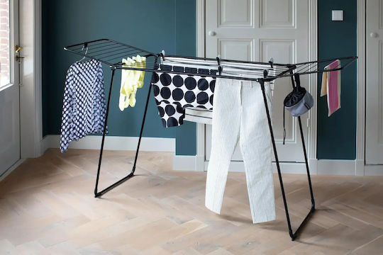 Brabantia HangOn Drying Rack Too Folding Floor Clothes Drying Rack with 22m Hanging Length
