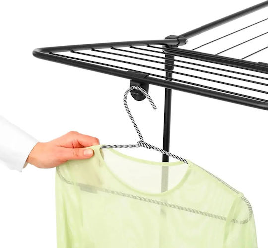 Brabantia HangOn Drying Rack Too Folding Floor Clothes Drying Rack with 22m Hanging Length