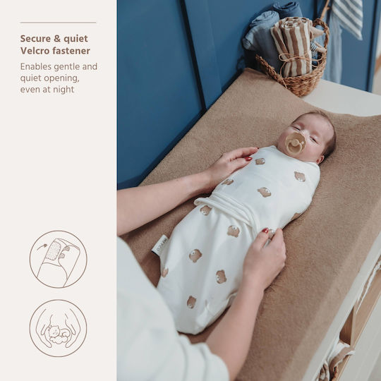 Meyco Sac De Dormit Pentru Bebeluşi De Iarnă Cu Picioare Swaddle Multicolor