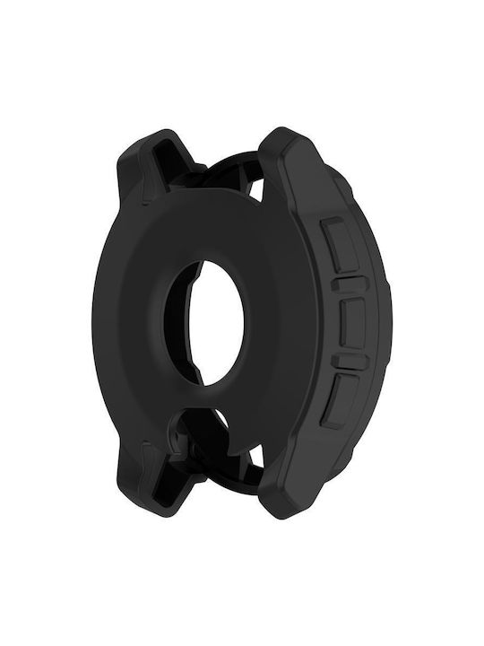 Protective Silicone TPU Case Garmin Instinct 3 Amoled Solar 45mm Black