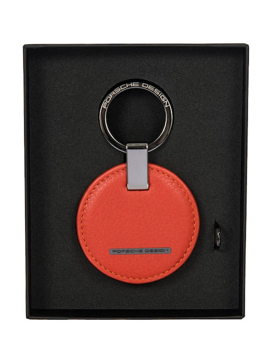 Porsche Design Ключодържател Кожен Lava Orange
