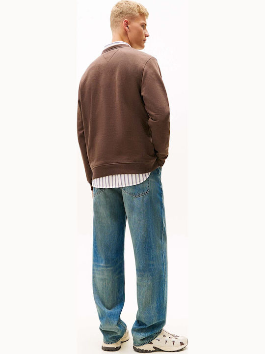 Sweatshirt mit Brauner Kapuze