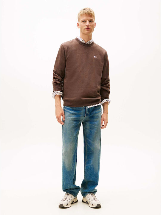 Sweatshirt mit Brauner Kapuze