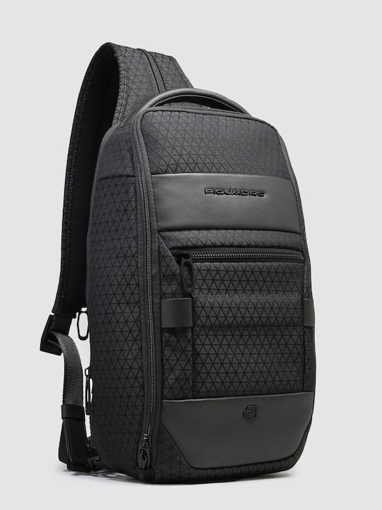 Männer Tasche Sling Schwarz