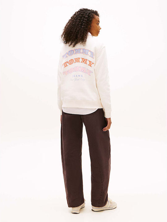Long Women's Sweatshirt White