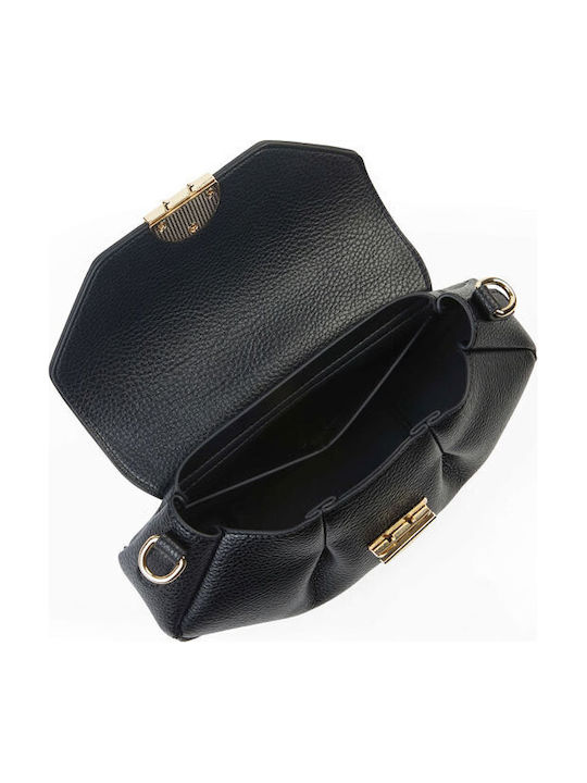 Damen Schultertasche Schwarz