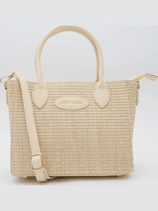 Straw Women's Shoulder Bag Beige