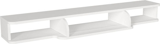 Stand TV Montat Pe Perete Alb 135x29.6x15.6cm Stand TV Montat Pe Perete Alb 135x29.6x15.6cm
